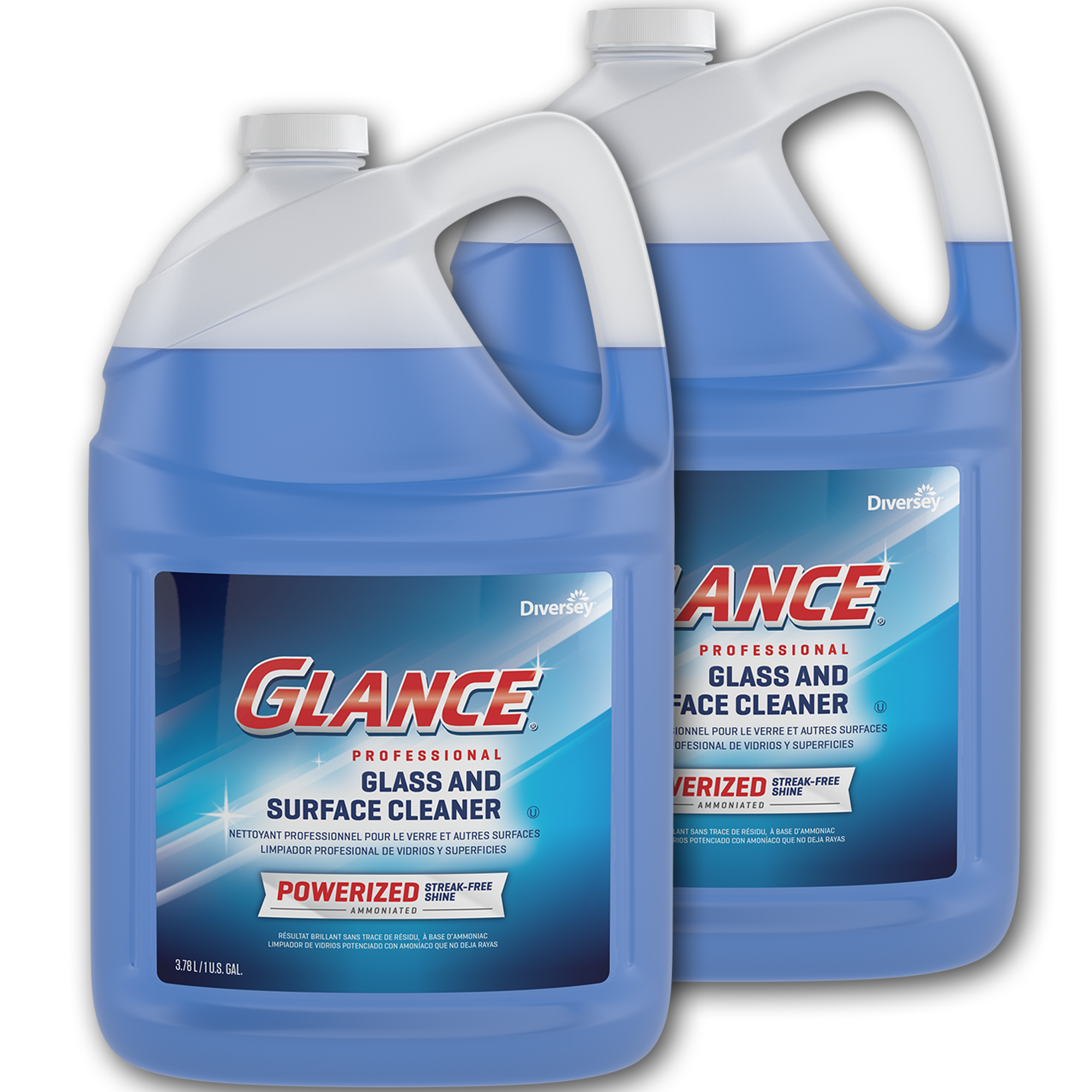 Glance Powerized Glass & Surface Cleaner 1 gallon refill CBD540311 Right